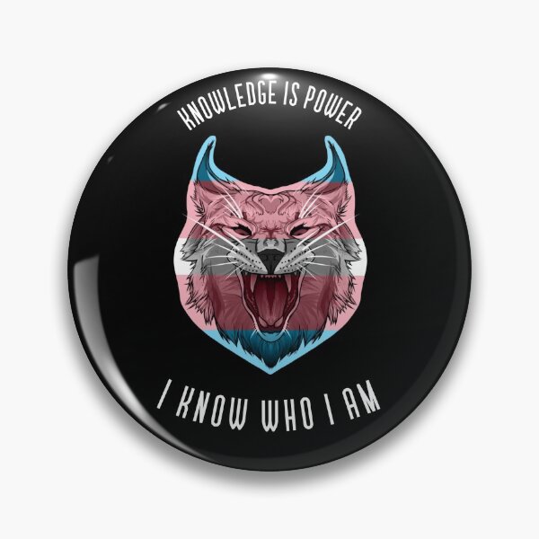 Item preview, Caracal Pride (Trans) Knowledge Is Power I Know Who I Am designed and sold by IllustrateLaw.