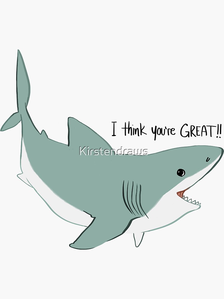 Ich denke du bist großartig von Kirstendraws
