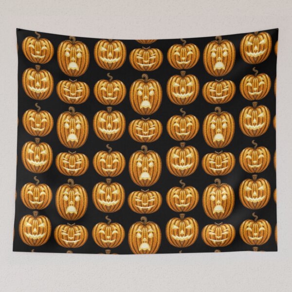 Item preview, Jack o Lantern Pumpkin Patch designed and sold by veridianora.