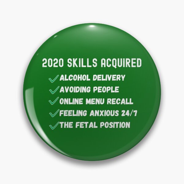 Item preview, 2020 Skills Acquired designed and sold by Lowdown Designs.