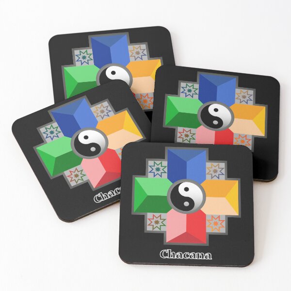 Item preview, chakana with yin yang in the middle designed and sold by DeuterosDigital.