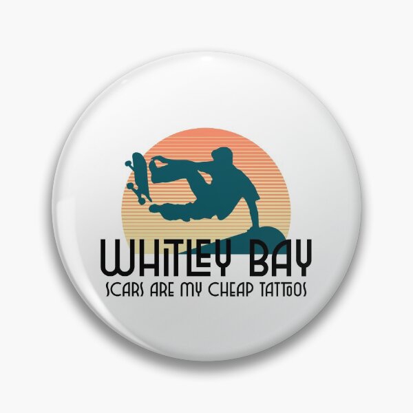 Item preview, Whitley Bay Scars are my cheap tattoos design designed and sold by MerchByCraig.