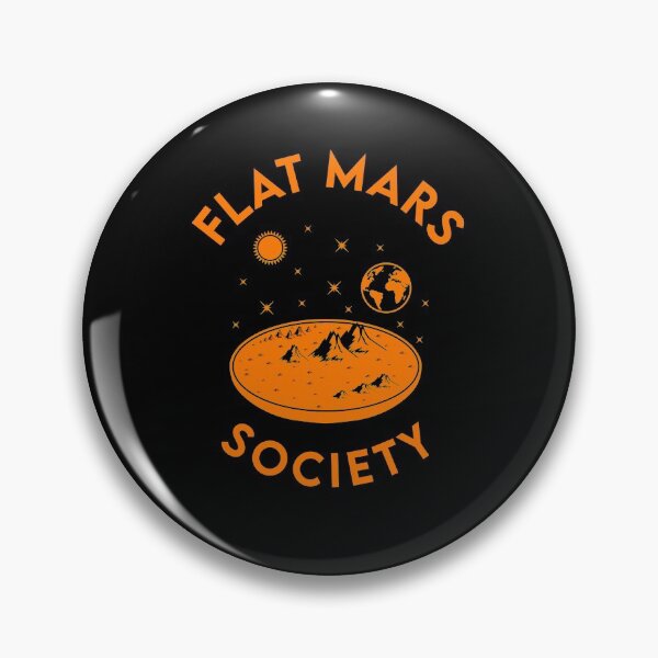Item preview, Flat Mars Society designed and sold by BrandyKrat.