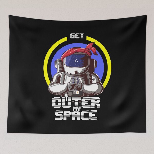 Item preview, Funny Solarsystem and Astronomy Quote Gett outta my Space  designed and sold by Rzelemenz.