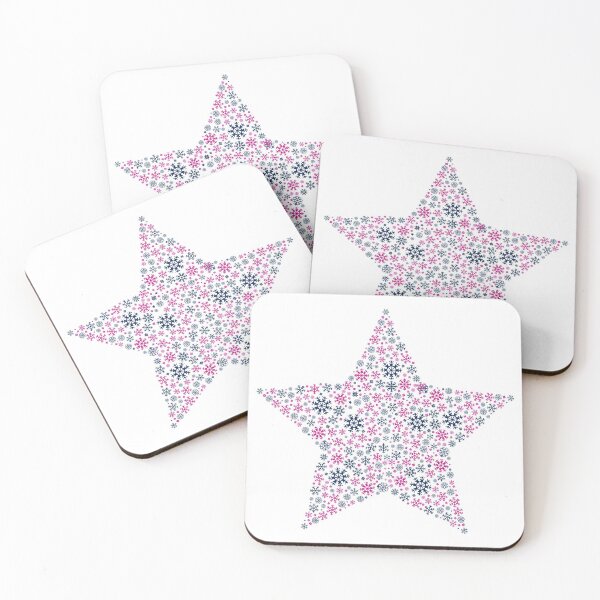 Item preview, Snowflake emoji Star Pattern designed and sold by yacine12353.