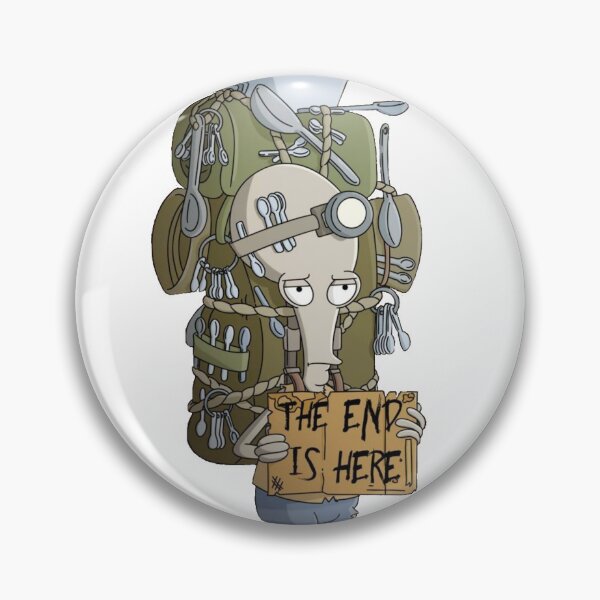 Item preview, American Dad Roger THE END IS HERE designed and sold by emotionpotion.