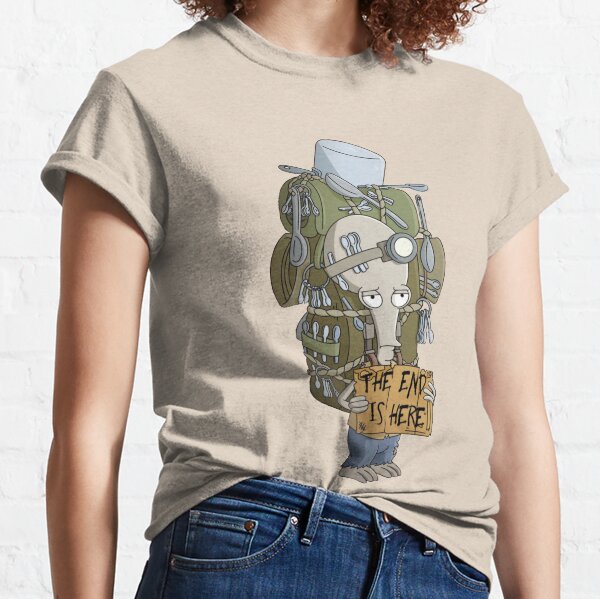 American Dad Roger THE END IS HERE Classic T-Shirt