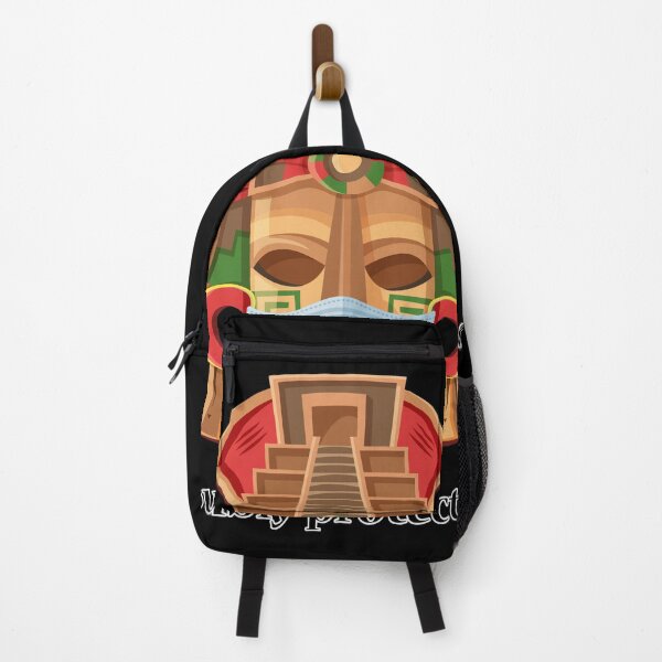 Item preview, mayan mask with face mask designed and sold by DeuterosDigital.