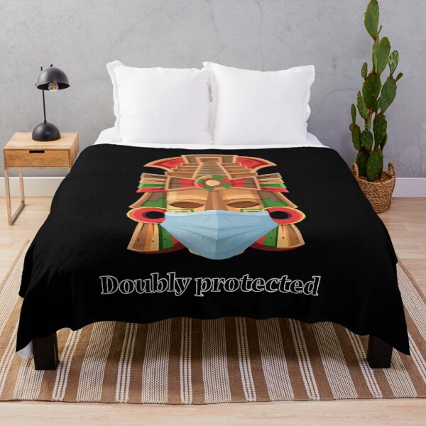 Item preview, mayan mask with face mask designed and sold by DeuterosDigital.