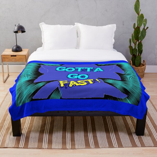 Sonic the Hedgehog - Gotta Go Fast! Throw Blanket