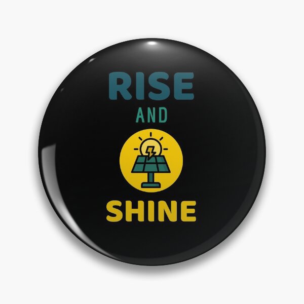 Item preview, Rise and Shine Solar Energy Sustainability designed and sold by OldCamp.