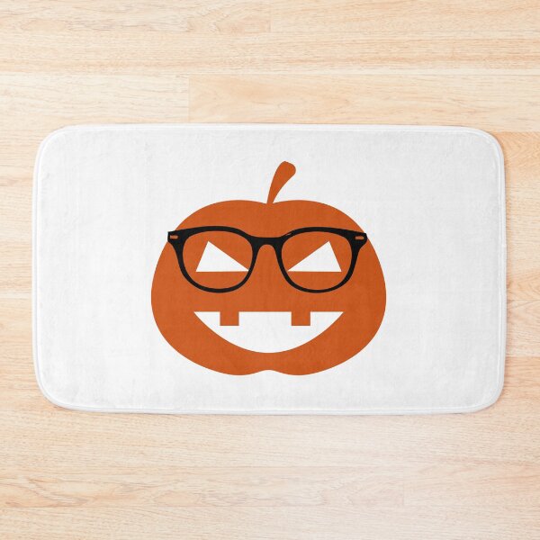 Item preview, Pumpkin Face with Glasses designed and sold by Spot Sweet.
