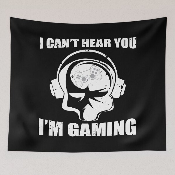 Item preview, I can't hear you I am gaming designed and sold by mdnrsakib.