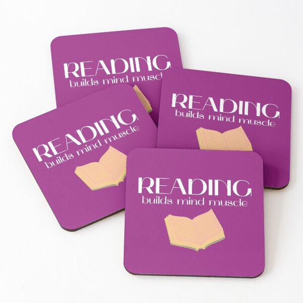 Item preview, Reading Builds Mind Muscle designed and sold by Lowdown Designs.