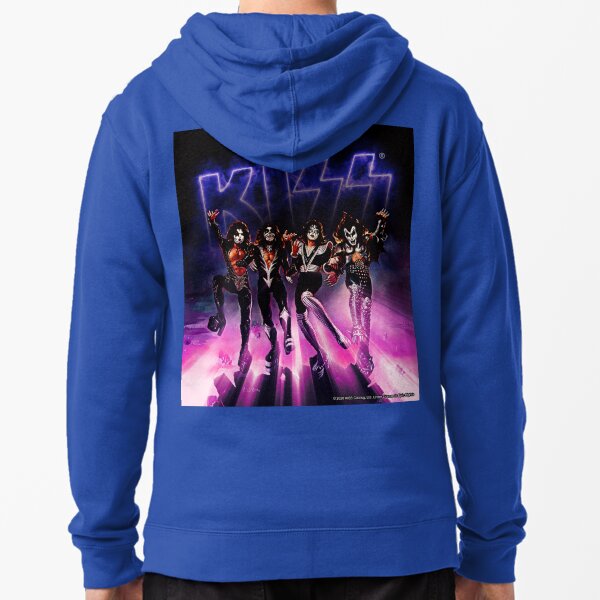 Item preview, KISS ® the Band - Destroyer Pink and Blue Logo designed and sold by musmus76.