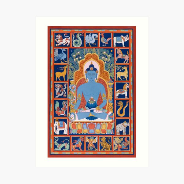 Medicine Buddha Art Print