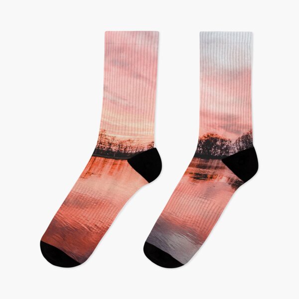 Item preview, Orange Sunset Lake designed and sold by LLL Photo.