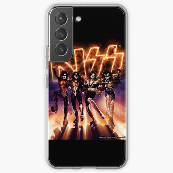 KISS ® the Band - Destroyer Fire Logo Samsung Galaxy Soft Case