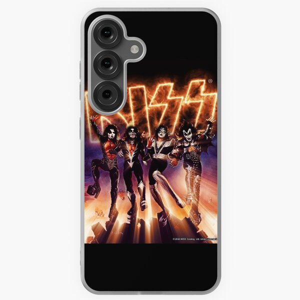 Item preview, KISS ® the Band - Destroyer Fire Logo designed and sold by musmus76.
