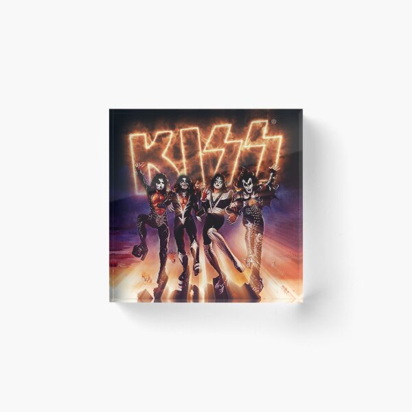 Item preview, KISS ® the Band - Destroyer Fire Logo designed and sold by musmus76.