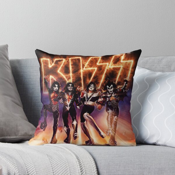Item preview, KISS ® the Band - Destroyer Fire Logo designed and sold by musmus76.