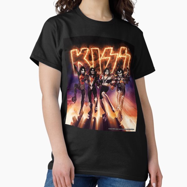 Aperçu de l'œuvre KISS ® the Band - Logo Destroyer Fire créée et vendue par musmus76.