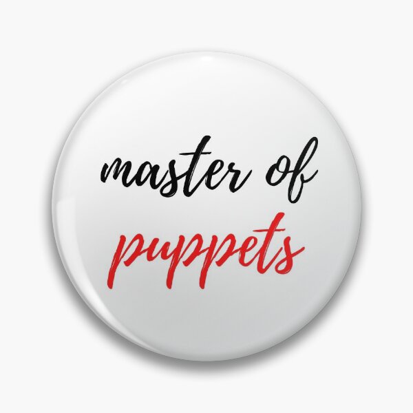 Item preview, Master of Puppets designed and sold by nipsday.