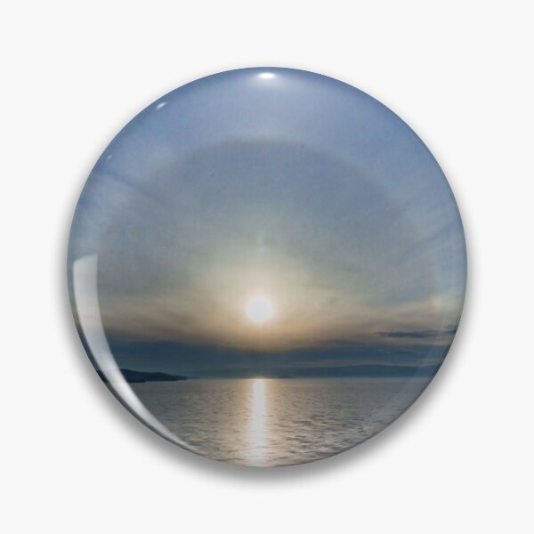 Item preview, Halo over ice of lake Baikal  designed and sold by Svetlana Korneliuk.