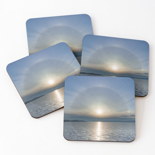 Item preview, Halo over ice of lake Baikal  designed and sold by Svetlana Korneliuk.