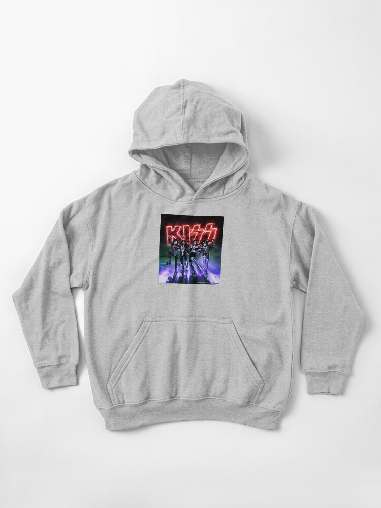 KISS the Band Destroyer USA Edition Logo Kids Pullover Hoodie for Sale by musmus76 Redbubble