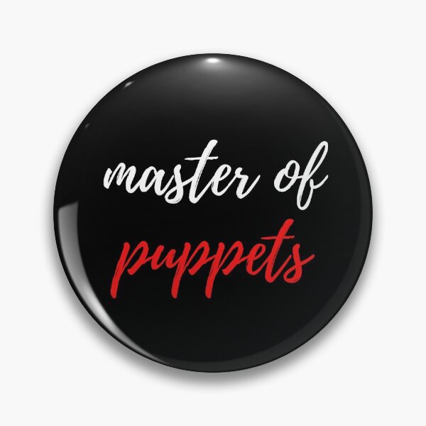 Item preview, Master of Puppets designed and sold by nipsday.
