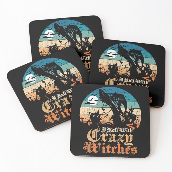 Item preview, I roll with crazy witches  designed and sold by mermaidselina.