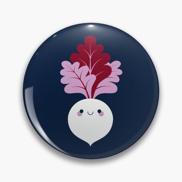 Item preview, Cute white beetroot designed and sold by Petits Pixels.