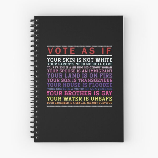 Item preview, Vote As If Your skin is not white Vote Blue designed and sold by AmalGr.
