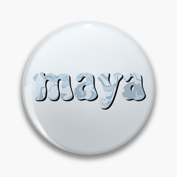 Item preview, The Name “Maya” in Different Shades of Blue designed and sold by Itsellac25.