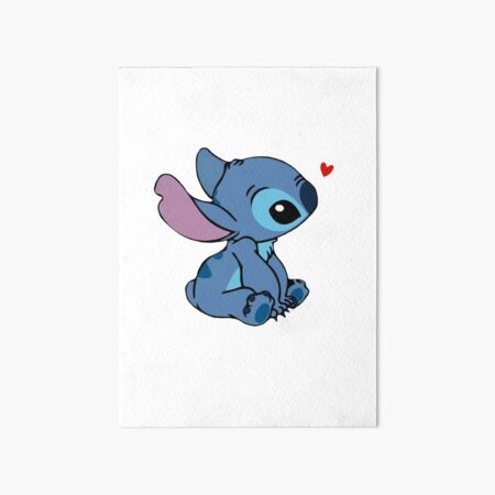 Cute stitch | Art Board Print