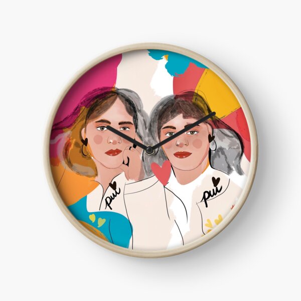 Gemelas, almas llenas de magia Reloj