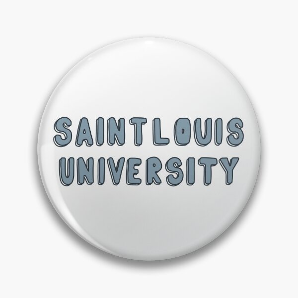 Item preview, Saint Louis University Blue Bubble Letter  designed and sold by enkdesign.