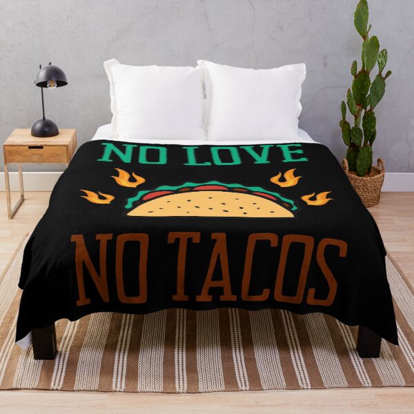 Item preview, No Love No Tacos designed and sold by vibrantyy.