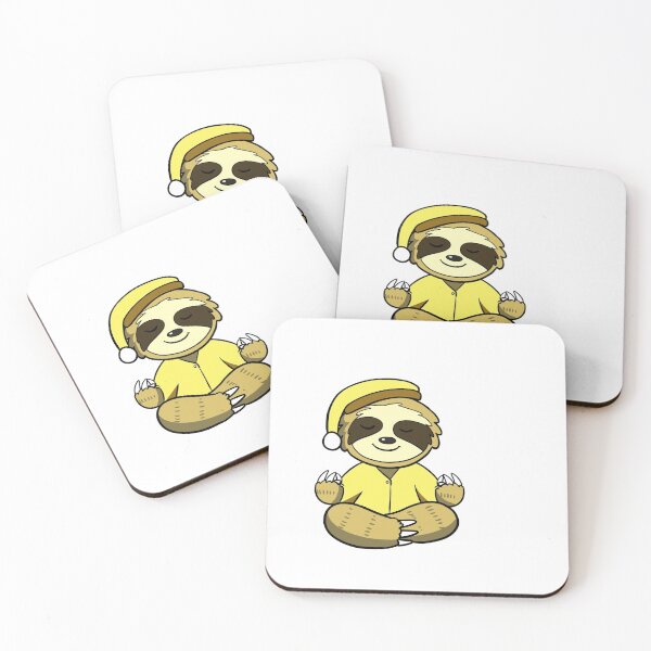 Item preview, Sloth Meditating designed and sold by MisterGooseShop.