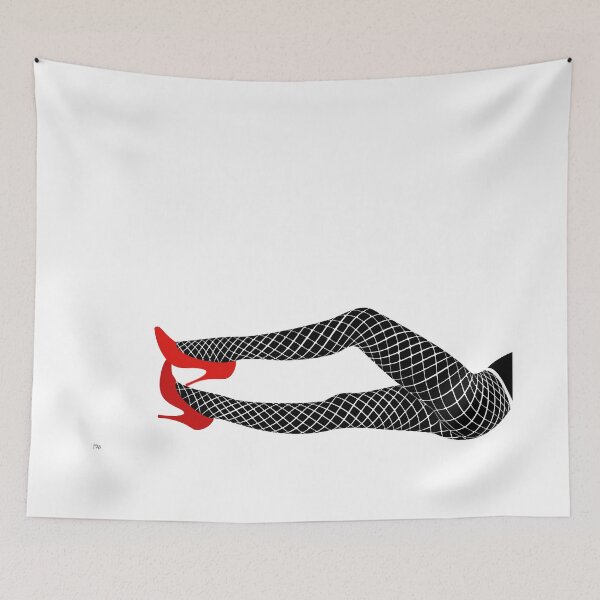 Item preview, Long Legs Fishnet designed and sold by MAS Graphic Design.