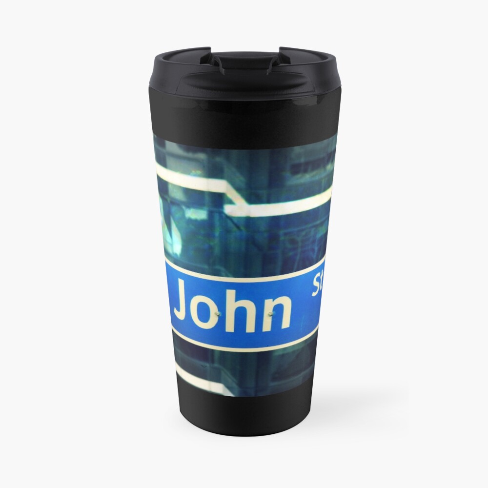 John, John mask, John sticker, John socks, John magnet, John mug Travel Mug