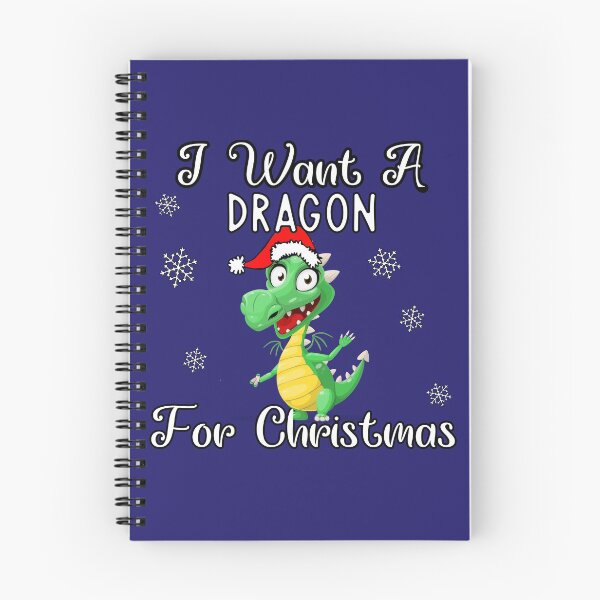 Item preview, All I Want for Christmas is a Dragon designed and sold by ittybittyowl.