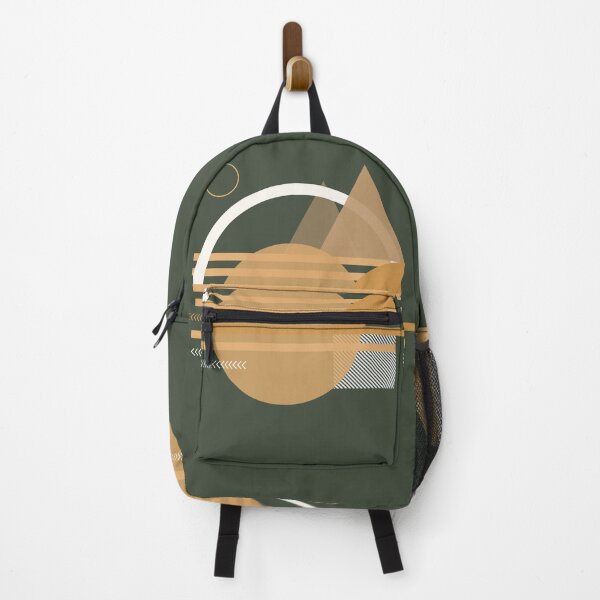 Item preview, Mountain geometric abstract hiking green designed and sold by Carolina Salazar.