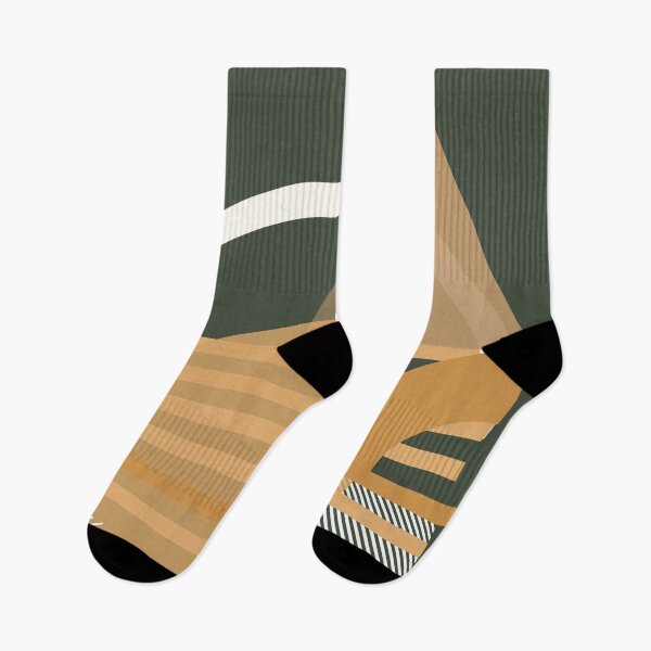 Item preview, Mountain geometric abstract hiking green designed and sold by Carolina Salazar.