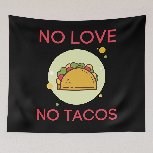 Item preview, Sin amor, sin tacos designed and sold by vibrantyy.