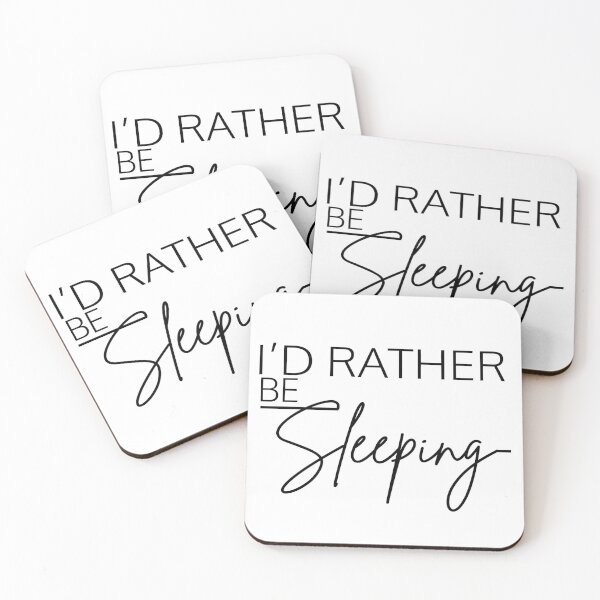 Item preview, I’D RATHER BE SLEEPING designed and sold by PRINTED ..