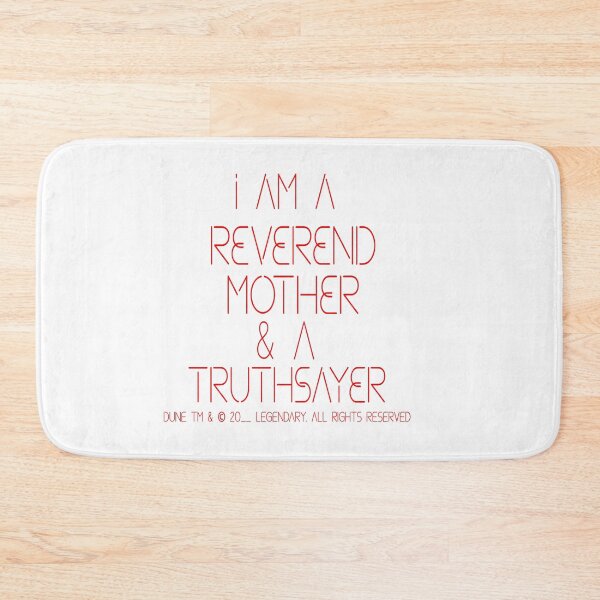 Item preview, I AM A REVEREND MOTHER AND A TRUTHSAYER designed and sold by James E. Guin.