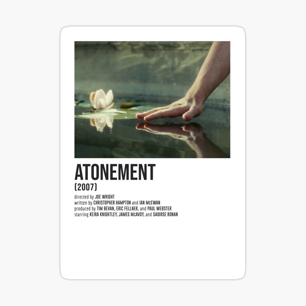 ATONEMENT water POSTER