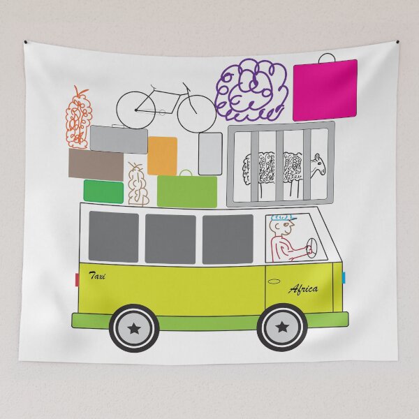 Item preview, African taxi. designed and sold by Jurie Maree.